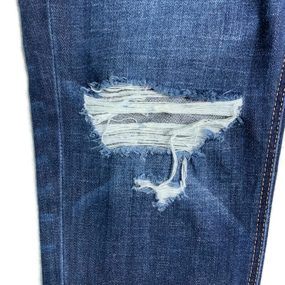 AMERICAN EAGLE Tomgirl Ripped Destroyed Jeans AEO - Picture 6 of 11